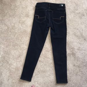 American Eagle Dark jean jegging barely worn!